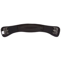 Produktbild von Kerbl Sattel-Kurzgurt anatomisch geformt aus Gummi Schwarz 60 cm - 60 cm