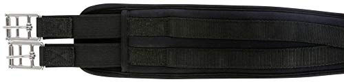 Kerbl Sattelgurt mit Memory-Schaum in Schwarz 115 cm - 115 cm – Bild 1 von 3
