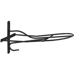 Kerbl Sattelhalter aus Metall in Schwarz für Pferdezubehör – Bild 1 von 4