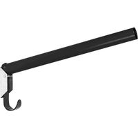 Produktbild von Kerbl Sattelhalter aus Metall mit integrierten Netzen in Schwarz