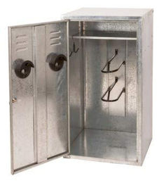 Kerbl Sattelhalter für Sattelschrank aus Metall in Silber – Bild 1 von 1