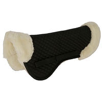 Produktbild von Kerbl Sattelkissen für Ponys aus Baumwolle Schwarz