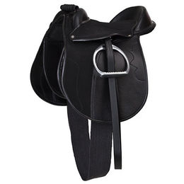 Produktbild von Kerbl Sattelset Pony Economy aus Kunstleder schwarz