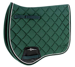 Kerbl Schabracke Salvina Springschabracke für Ponys in Grün aus Polyester – Bild 1 von 7