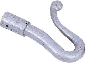 Produktbild von Kerbl Schäferhaken zum Einpressen aus Aluminium in Silber