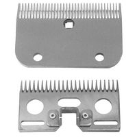 Produktbild von Kerbl Schermesser-Set AR2 Typ 220 aus Metall mit 24 und 35 Zähnen in Silber