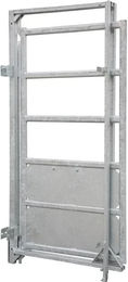 Produktbild von Kerbl Schiebetür aus Metall in Silber und Grau