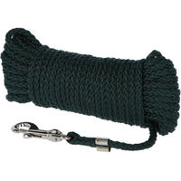 Produktbild von Kerbl Schleppleine für Hunde aus Nylon 20 m dunkelgrün wasserabweisend - 20 m