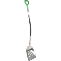 Produktbild von Kerbl Schnee- und Getreideschaufel mit Aluminiumstiel und Rand