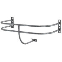 Produktbild von Kerbl Schutzbügel für Tränkebecken S60 zur Wand- und Rohrmontage aus Metall in Silber/Grau