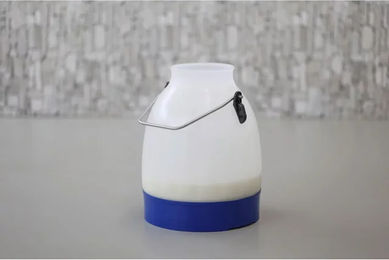 Produktbild von Kerbl Semi-Milcheimer aus Kunststoff transparent blau