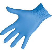 Produktbild von Kerbl Sensitive Nitril Einweghandschuhe Blau Größe L 100 Stück