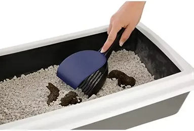 Produktbild von Kerbl Shaker Plastikstreuschaufel aus Kunststoff