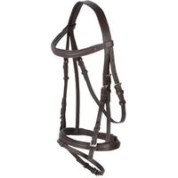 Produktbild von Kerbl Shetty Standard-Trense aus Leder in Braun