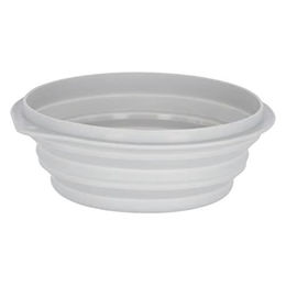 Kerbl Silikon Reisenapf faltbar grau 2000ml für Haustiere - 2000 ml – Bild 1 von 2
