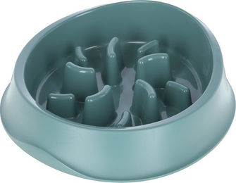 Kerbl Slow Feeder Anti-Schlingnapf für Hunde aus Kunststoff in Grün - 1 l – Bild 1 von 7