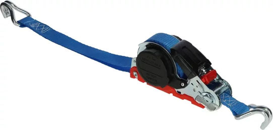 Produktbild von Kerbl Smart Retract Automatische Verzurrgurte mit blauem Gurtband