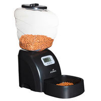 Produktbild von Kerbl Smarter Futterautomat für Trockenfutter aus Kunststoff in Schwarz - 5 kg