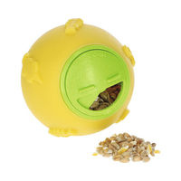 Produktbild von Kerbl Snackball für Hühner aus Kunststoff gelb 7,5 cm - 1 Stk.