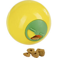 Produktbild von Kerbl Snackball Katzenspielzeug aus Kunststoff Gelb 7,5 cm - 7,5 cm