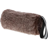 Produktbild von Kerbl Snackdummy Lernrolle aus Plüsch für Hunde Braun