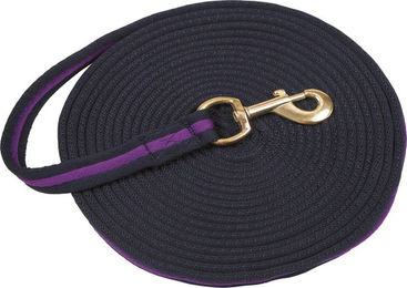 Kerbl Softlonge Longierleine für Pferde 8m blau/lila - 8 m – Bild 1 von 5