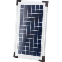 Produktbild von Kerbl Solarpanel aus Edelstahl in Silber und Blau