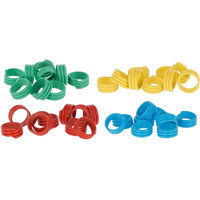 Produktbild von Kerbl Spiralring aus Kunststoff für Hühnerställe 10 mm bunt 100 Stück