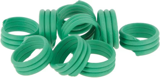 Produktbild von Kerbl Spiralring aus Kunststoff für Hühnerställe in Grün 10 mm