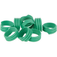 Produktbild von Kerbl Spiralring aus Kunststoff für Hühnerställe in Grün 10 mm
