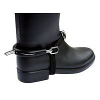 Produktbild von Kerbl Sporenstiefelschutz aus Gummi in Schwarz 15x2,5 cm