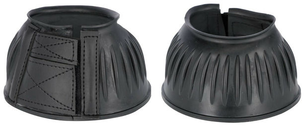 Kerbl Springglocken aus Gummi für Pferde Schwarz – Bild 1 von 8
