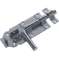 Produktbild von Kerbl Stallschloss verzinkter Riegel für Hühnerställe aus Metall in Silber