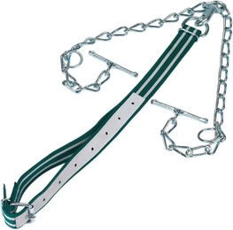 Kerbl Standard-Rinderanbindegerät mit Doppel-Kette 6mm und Karabiner – Bild 1 von 1