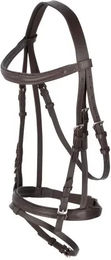 Kerbl Standard-Trense aus Leder für Ponys in Braun - 1 Stk. – Bild 1 von 2
