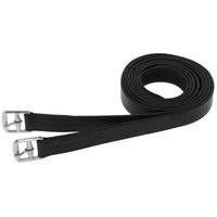 Produktbild von Kerbl Steigbügelriemen aus Leder für Pferde Schwarz 145 cm 27 mm Paarweise - 145 cm