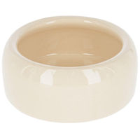Produktbild von Kerbl Steintrog Futternapf aus Stein Beige 500 ml