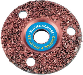 Kerbl Superklauenscheibe Philipsen dicht bestückt 125 mm Körnung 30 - 125 mm – Bild 1 von 2