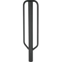 Produktbild von Kerbl T-Post Zaunpfahlramme aus lackiertem Metall in Grau oder Schwarz