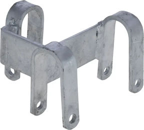 Kerbl T-Verbinder für Zaun aus verzinktem Metall in Silber – Bild 1 von 1