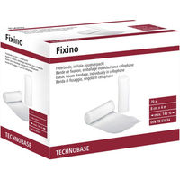 Produktbild von Kerbl TECHNOBASE Fixino Fixierbinde aus Stoff in Weiß 10cm x 4m - 4 m