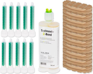 Kerbl Technovit-2-Bond Hufpflege Set mit 10 Applikatoren für Pferde – Bild 1 von 1