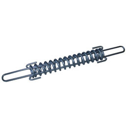Kerbl Temperaturausgleichsfeder aus verzinktem Metall in Silber für 2,5 mm Draht – Bild 1 von 2