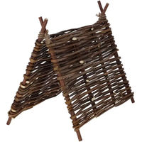 Produktbild von Kerbl Tipi Nature Weide Häuschen für Kaninchen in Braun