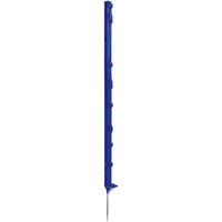 Produktbild von Kerbl Titan Plus Kunststoff-Zaunpfähle mit Trittverstärkung Blau 5er Pack 110 cm