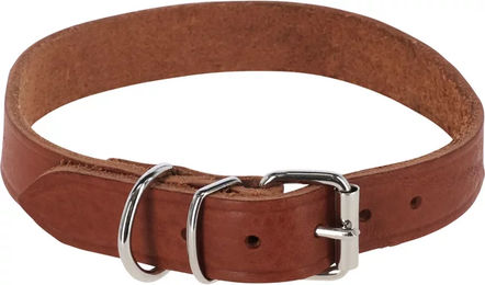 Kerbl Toscane Hundehalsband aus Leder in Braun 40/46 cm – Bild 1 von 1