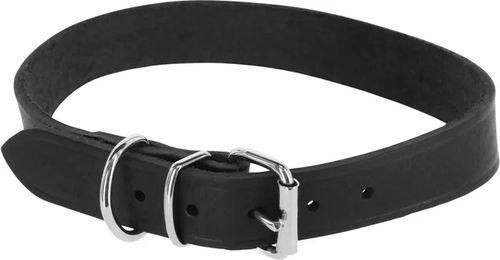 Kerbl Toscane Hundehalsband aus Leder in Schwarz 35/41 cm – Bild 1 von 1