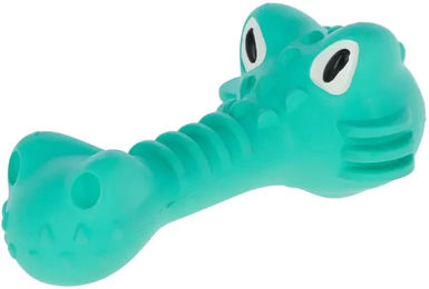 Produktbild von Kerbl ToyFactic Kauspielzeug Krokodil aus Gummi für Hunde in Türkis