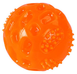Produktbild von Kerbl ToyFastic Hundespielzeug Quietscheball aus TPR in Orange Ø 7,5 cm