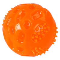 Produktbild von Kerbl ToyFastic Hundespielzeug Quietscheball aus TPR in Orange Ø 7,5 cm